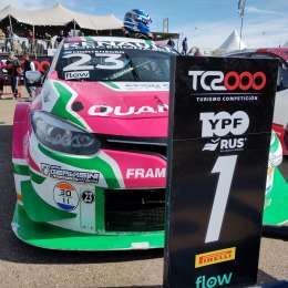 Montenegro y su primera pole en el TC2000