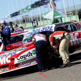 Gianini se llevó el último entrenamiento
