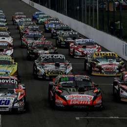 Así se largan las series de TC en Rafaela