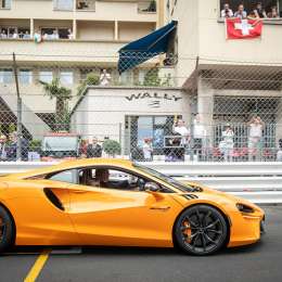 Alberto de Mónaco probó el McLaren