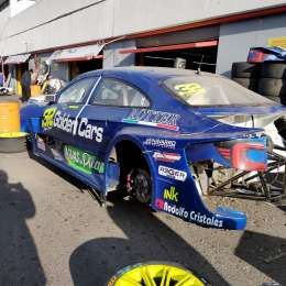 Fuerte golpe de Grosso en entrenamientos