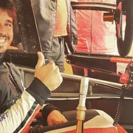 Lucas Guerra llegó las 100 carreras