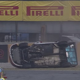 Espectacular vuelco en el Procar 2000