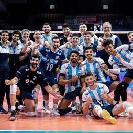 Voleibol: Argentina sumó su primera victoria en la Liga de Naciones