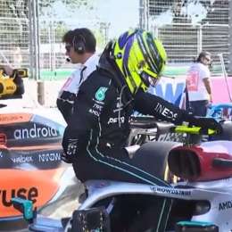 Hamilton: “No aguantaba el dolor”