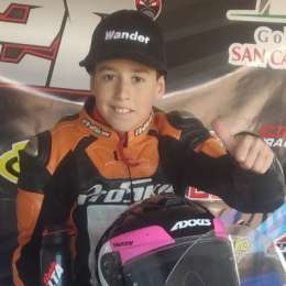 A los 11 años, logró su primer podio nacional