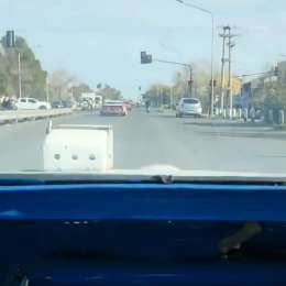 ¡Un lujo! Ardusso manejó el Chevrolet de Mouras