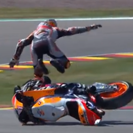 MotoGP: la espectacular caída de Pol Espargaró