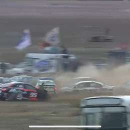 Piña múltiple en la final del TN en Neuquén