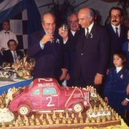 Día del Piloto: cómo festejaba Fangio sus cumpleaños