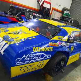 Unió sus dos pasiones: Boca y el automovilismo