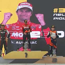 Matías Rossi subió al podio en Velopark