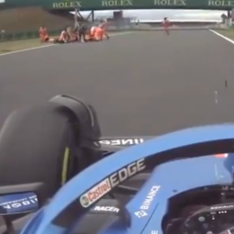 F1: así fue la invasión de pista en Silverstone