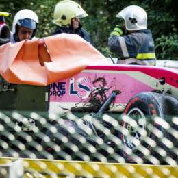 El antecedente fatal al accidente de F2