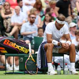 Rafael Nadal se bajó de Wimbledon