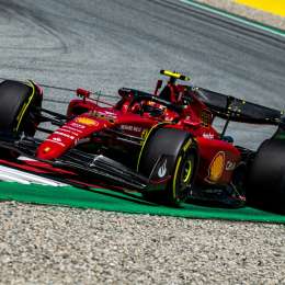 Ferrari, de la mano de Sainz, en la previa del Sprint de la F1