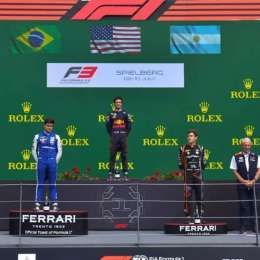 Podio de Franco Colapinto en Austria