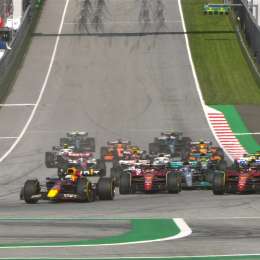 F1: Verstappen, de punta a punta en el Sprint de Austria