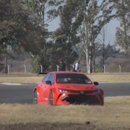 VIDEO: Toyota probó el nuevo Corolla para el TCR South America