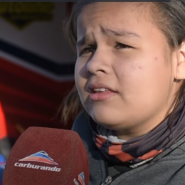 Con 11 años, Ariana Correa debutó en el Superbike Argentino