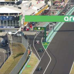VIDEO: mirá cómo se metió un intruso en la pista de Hungaroring