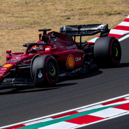 F1: Charles Leclerc terminó el viernes adelante en el GP de Hungría