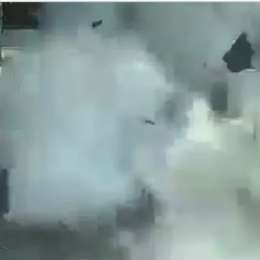 VIDEO: la tremenda explosión de un auto con consecuencias terribles