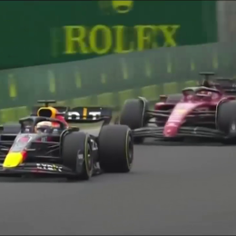 VIDEO: Max Verstappen, dos maniobras a Leclerc y un trompo en Hungría