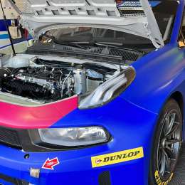 José Manuel Sapag lideró el viernes del TCR South America en El Pinar