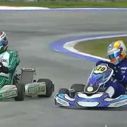 Increíble definición: lo pasó en la última vuelta y se consagró campeón