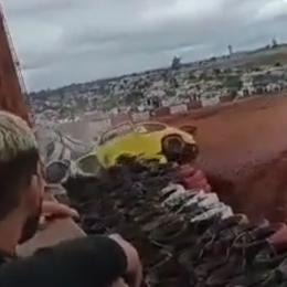 VIDEO: ¡impresionante! Voló y se pegó un tremendo palo en Posadas