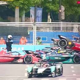 VIDEO: insólito accidente en la Fórmula E