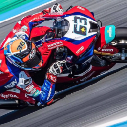 Podio de Tati Mercado en Assen