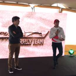 Dakar: el Pato Silva se presentó con el Puma Energy Rally Team