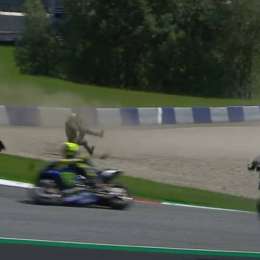 VIDEO: el insólito accidente que puso a Valentino Rossi al borde de la tragedia