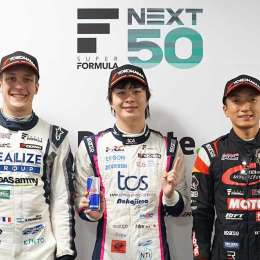 Sacha Fenestraz, podio en la Super Fórmula y escolta del campeonato