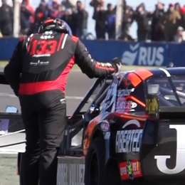 VIDEO: TC: la bronca de Aguirre tras el abandono en Paraná