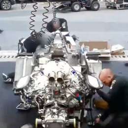 VIDEO: la increíble reconstrucción de un auto de F3 en menos de 12 horas