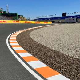 F1 en Zandvoort: circuito con leca verdadera y leca falsa