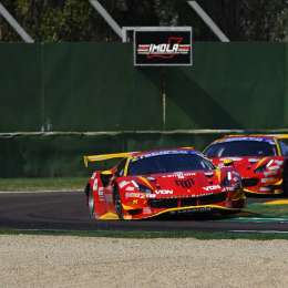 GT Italiano: Manu Urcera arrancó su actividad en Imola