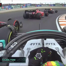 VIDEO: el toque entre Lewis Hamilton y Carlos Sainz durante la F1 en Zandvoort