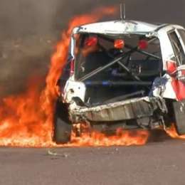 VIDEO: imágenes sensibles: espeluznante accidente en Pigüé