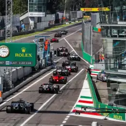 F1: tras la lluvia de penalizaciones, así quedaría la grilla del Gran Premio de Italia