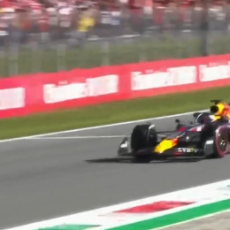 VIDEO: en el "Templo de la Velocidad", la F1 terminó lentamente tras el Safety Car