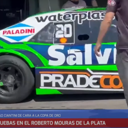 VIDEO: Diego Ciantini prueba el TC en La Plata y estuvo en Carburando Radio