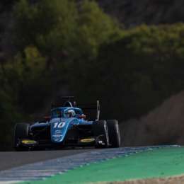 F3: Colapinto completó el segundo día de test en Jerez