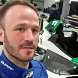 VIDEO: Canapino mostró el auto de IndyCar