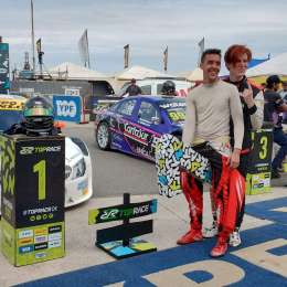 Top Race Junior: la dupla Roca/Fernández se quedó con la pole en Olavarría