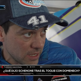 VIDEO: ¿Qué dijo Schenone tras el toque con Domenech en Toay?