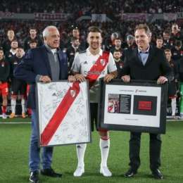 VIDEO: Ardusso jugó en la despedida de Ponzio: “Fue algo hermoso”